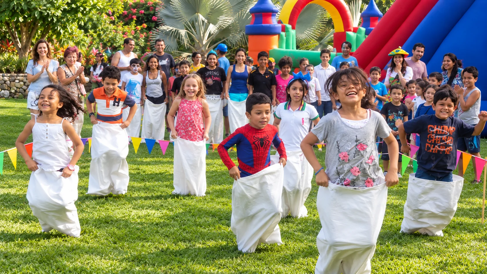 Juegos celebracion infantil · Truca Eventos