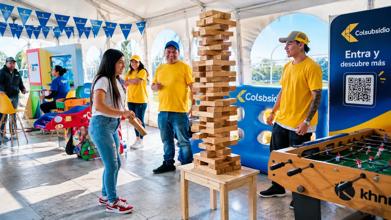 Personal activacion colsubsidio · Truca Eventos
