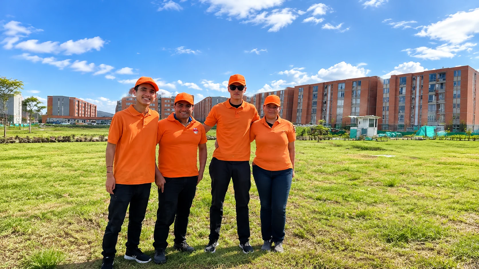 Staff evento exterior · Truca Eventos